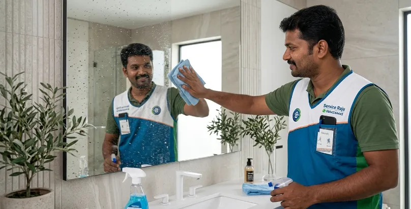 Mirror Cleaning (Add-on)