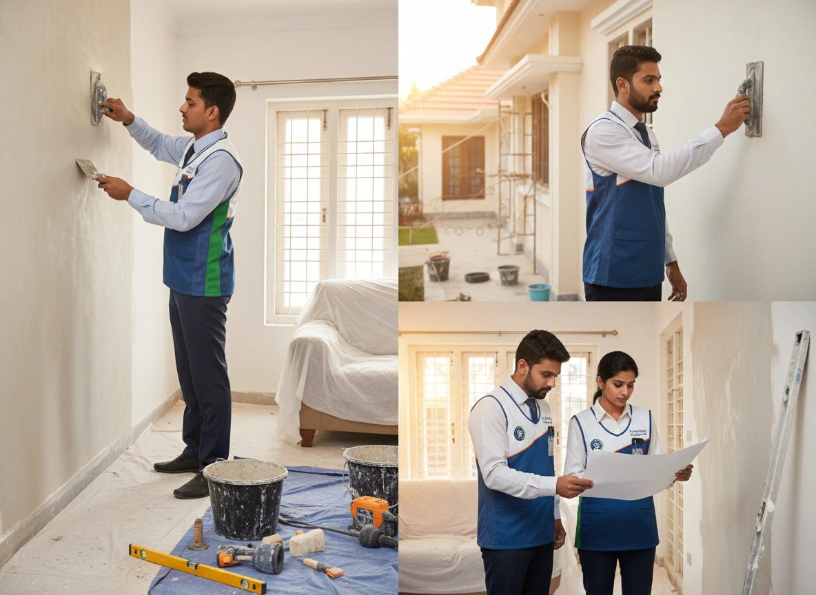 Plastering & Surface Finishing